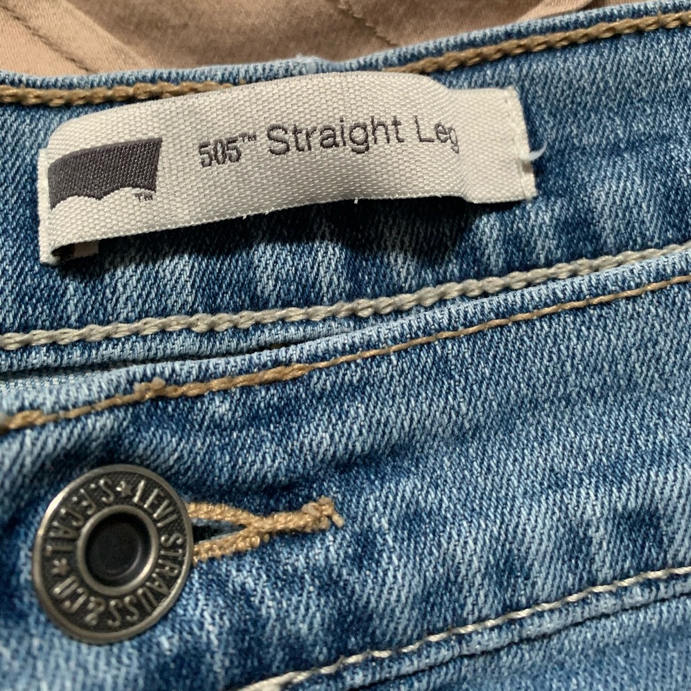 Vintage Levi’s 505 Straight Leg Blue Jeans